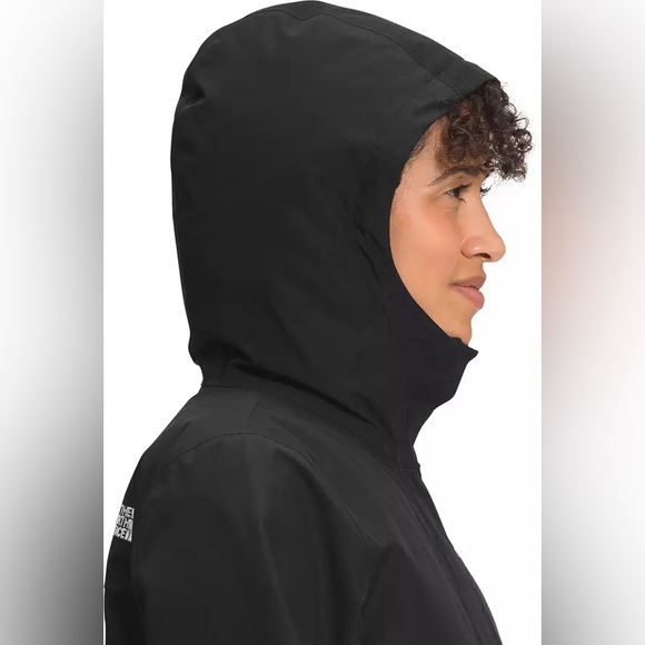 NWOT New North Face Women’s Woodmont Parka Extra Small XS With Hood Zip Up - Picture 5 of 6